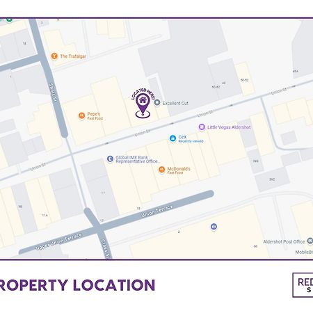 אלדרשוט Brand New, 2 Bed 1 Bath, Modern Town Center Apartment, Free Wifi & Netflix By Redwood Stays מראה חיצוני תמונה